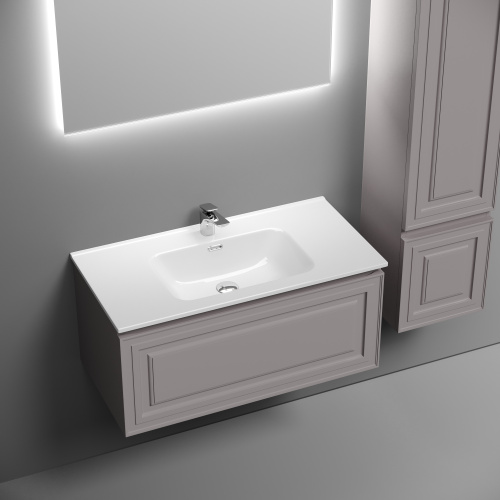 Тумба под раковину Sancos Very VR90SM 89х44,5х40,6 настенная - фото 4